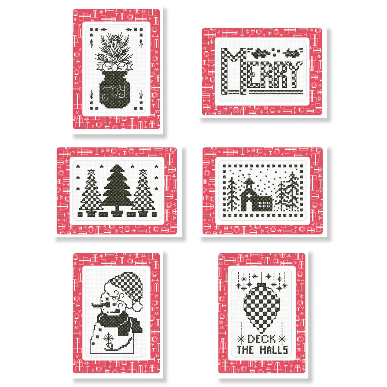 Herrschners Yule Time Greeting Cards Counted Cross-Stitch Kit 1 Herrschners Yule Time Greeting Cards Counted Cross-Stitch Kit
