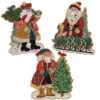 Wichelt Imports, Inc. Tree Santa Ornament Set Counted Cross-Stitch