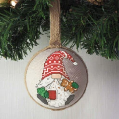 Craftways Gnomes Christmas Ornament Covers Counted Cross-Stitch Kit 7 Craftways Gnomes Christmas Ornament Covers Counted Cross-Stitch Kit -PremierCraft Sales Store 561385 3 70579.1693465959