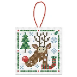 Herrschners Jolly Mini Ornaments Counted Cross-Stitch Kit -PremierCraft Sales Store 562382 4 79528.1693466199