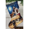 Dimensions Holy Night Stocking Counted Cross-Stitch Kit