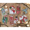 Herrschners Christmas Toys Ornaments Counted Cross-Stitch Kit