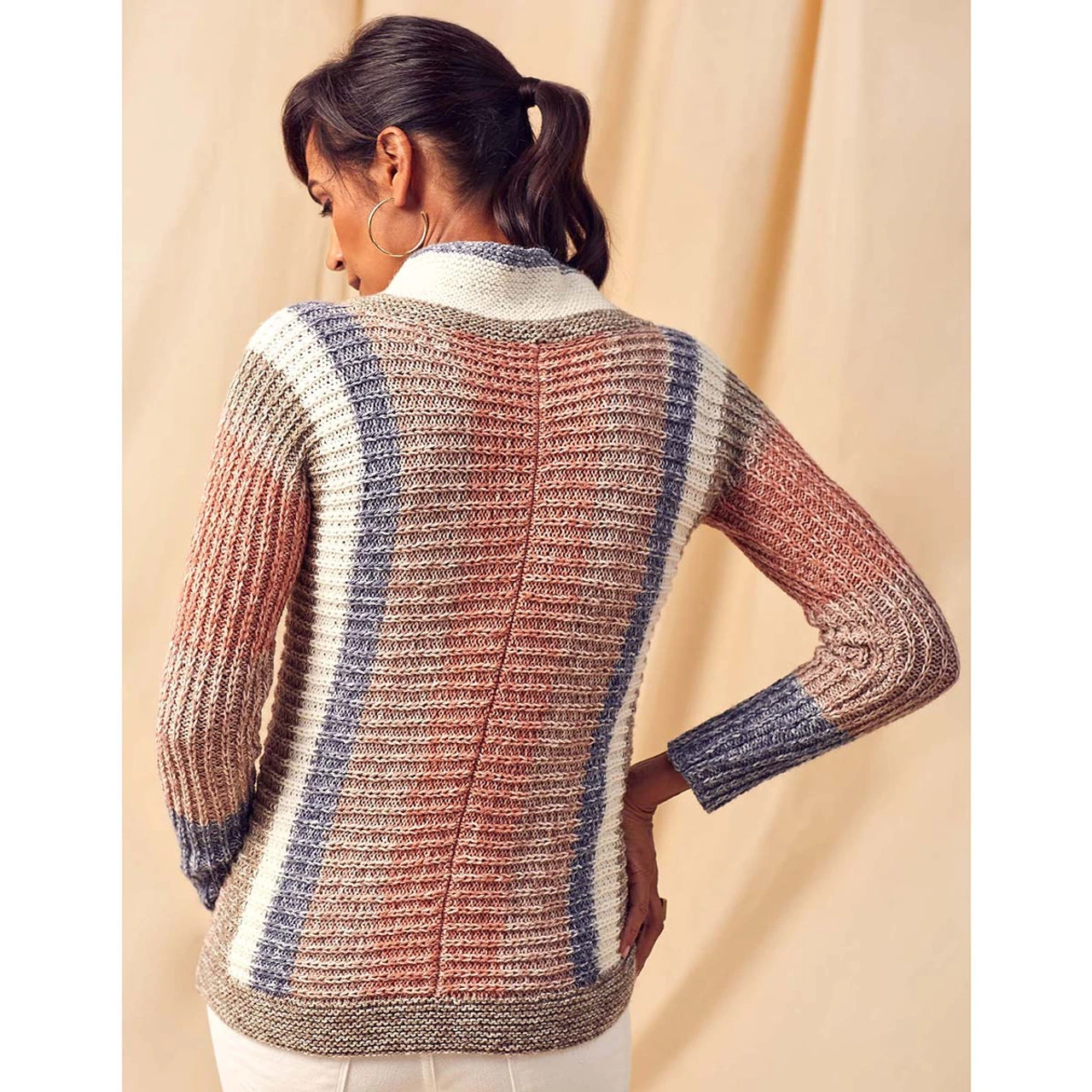 Universal Yarn Ribline Pullover Knit Kit 2 Universal Yarn Ribline Pullover Knit Kit - Image 2